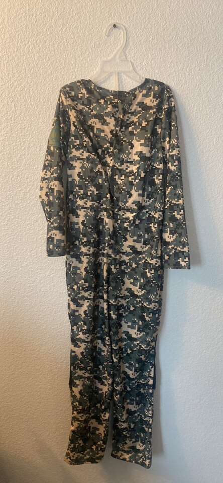 Military Army Camo Size 8 - 10 Costume Halloween