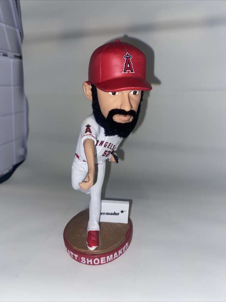 Matt Shoemaker Bobblehead Doll Angels 52 Baseball