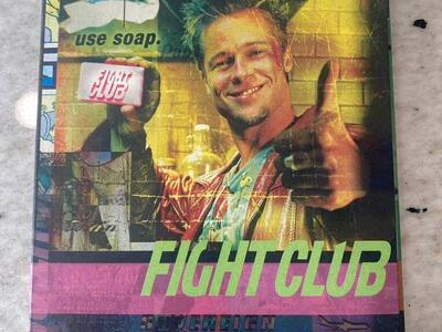 Fight Club DVD With How To Start A Fight Booklet