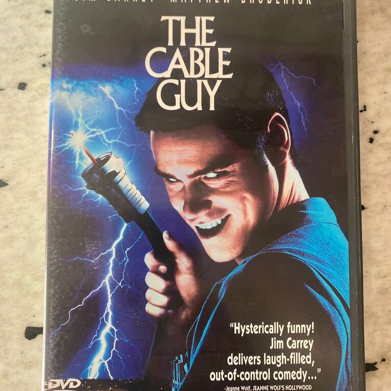 The Cable Guy Movie Jim Carrey Movie DVD