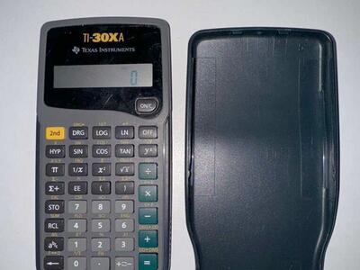 TI-30XA Scientific Calculator Solar Works Great