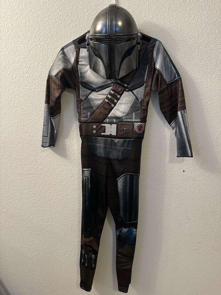 Youth Mandalorian Costume WIth Mask Star Wars