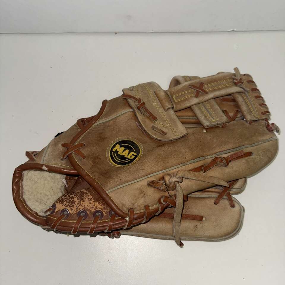 Mag Leaguer BASEBALL Leather Glove Mitt