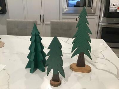 Decorative Wooden Trees