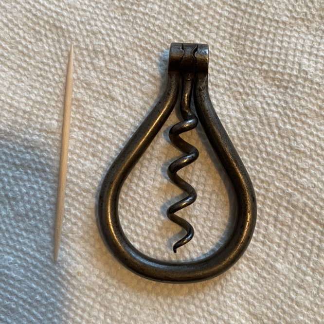 Antique Bow Corkscrew