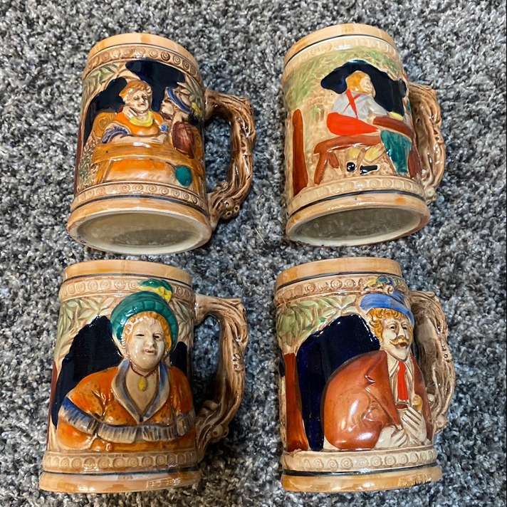 Hand Decorated Beer Steins - Honda China