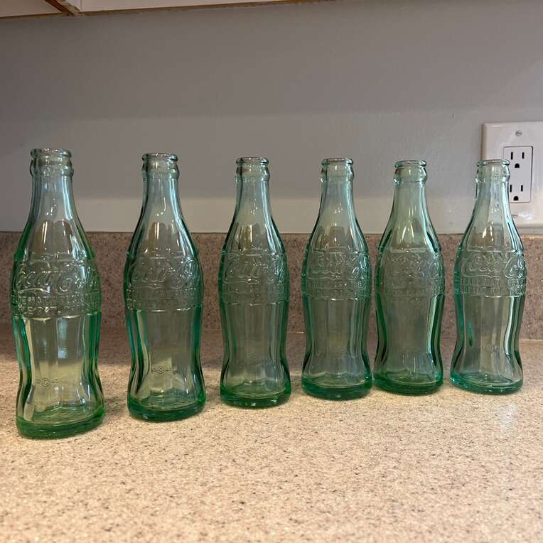 Vintage Coca Cola Bottles