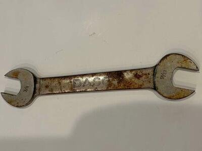 DASCO open end wrench - 3/4 & 13/16