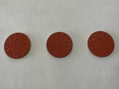OPA Red Point Ration Tokens