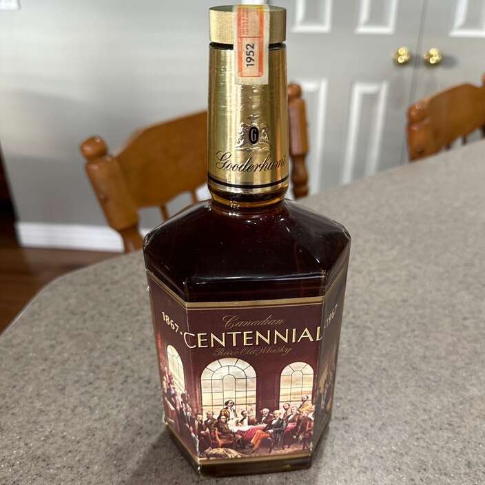 1967 Canadian Centennial Rare Old Whisky