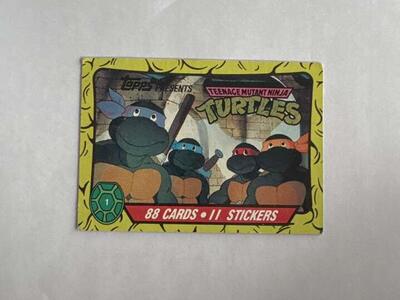 TOPPS - Teenage Mutant Ninja Turtles Trading Cards
