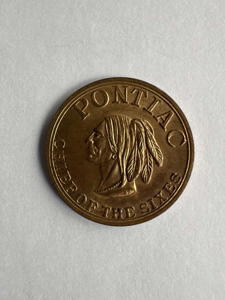 General Motors Pontiac Token