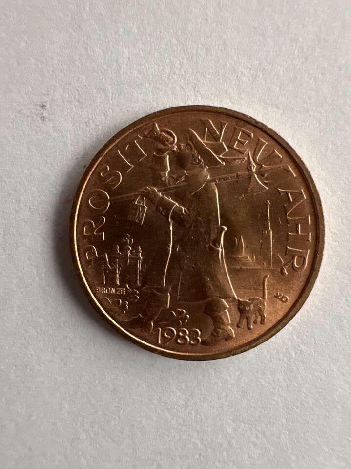 Bronze Austrian Beer Token