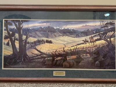 Larry Zabel Signed Print - Common Ground