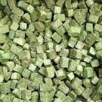 Alfalfa hay cubes
