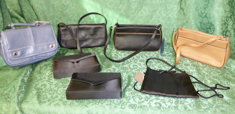 Several New Smaller VINTAGE Evening / Prom Clutch Bags And Purses