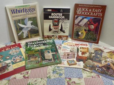 Several Really Great Vintage Woodworking Project Craft Books