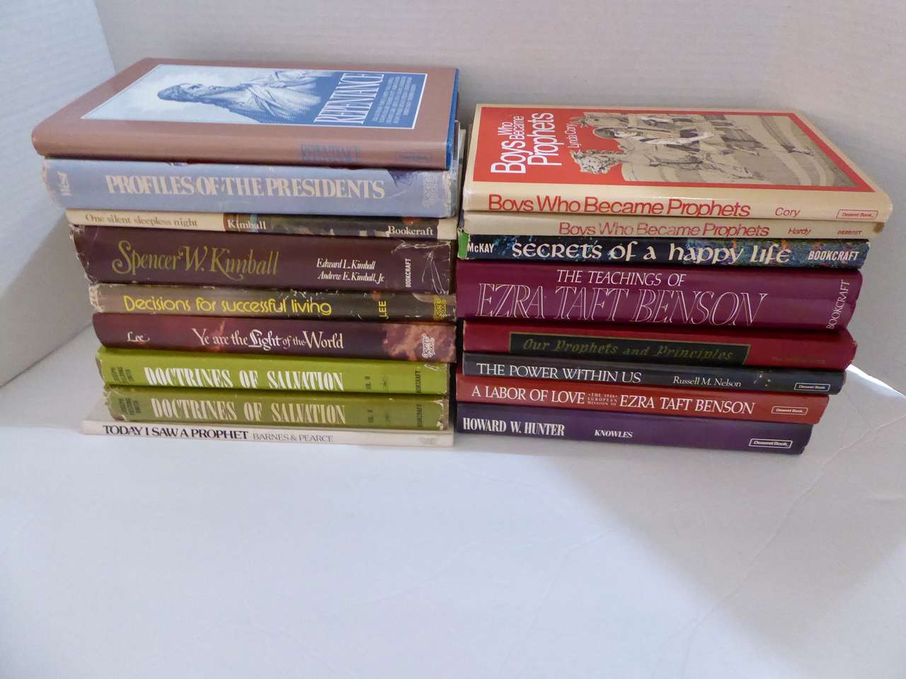 Several Really Great Older Books Dealing With Several Of The LDS Prophets- Updated List~