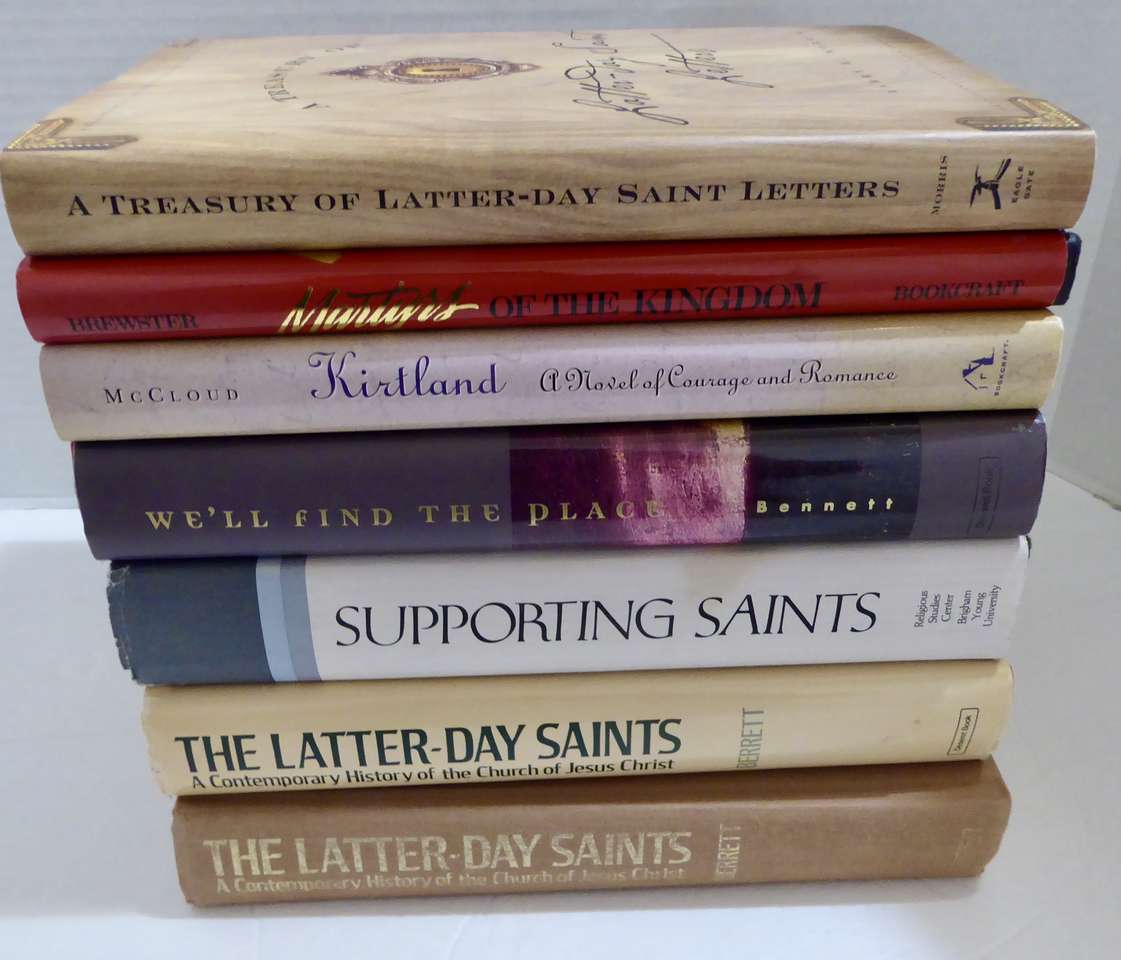 Several Hardback LDS Books That Deal With The History Of the Saints In The Early Days Of The Church