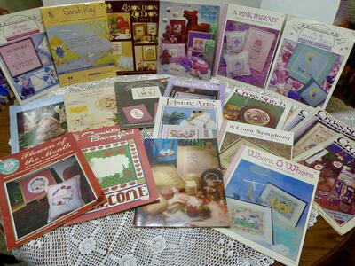 Several Really Fun And Unique Vintage Embroidery / Cross Stitch And More Booklets And Magazines