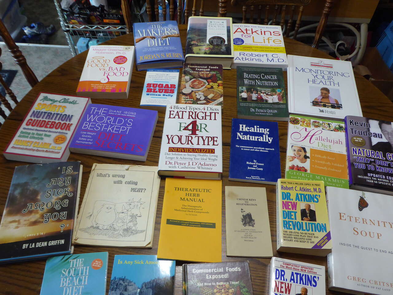 SEVERAL REALLY GREAT DIET AND HEALTH / NUTRITION TYPE BOOKS AND MORE