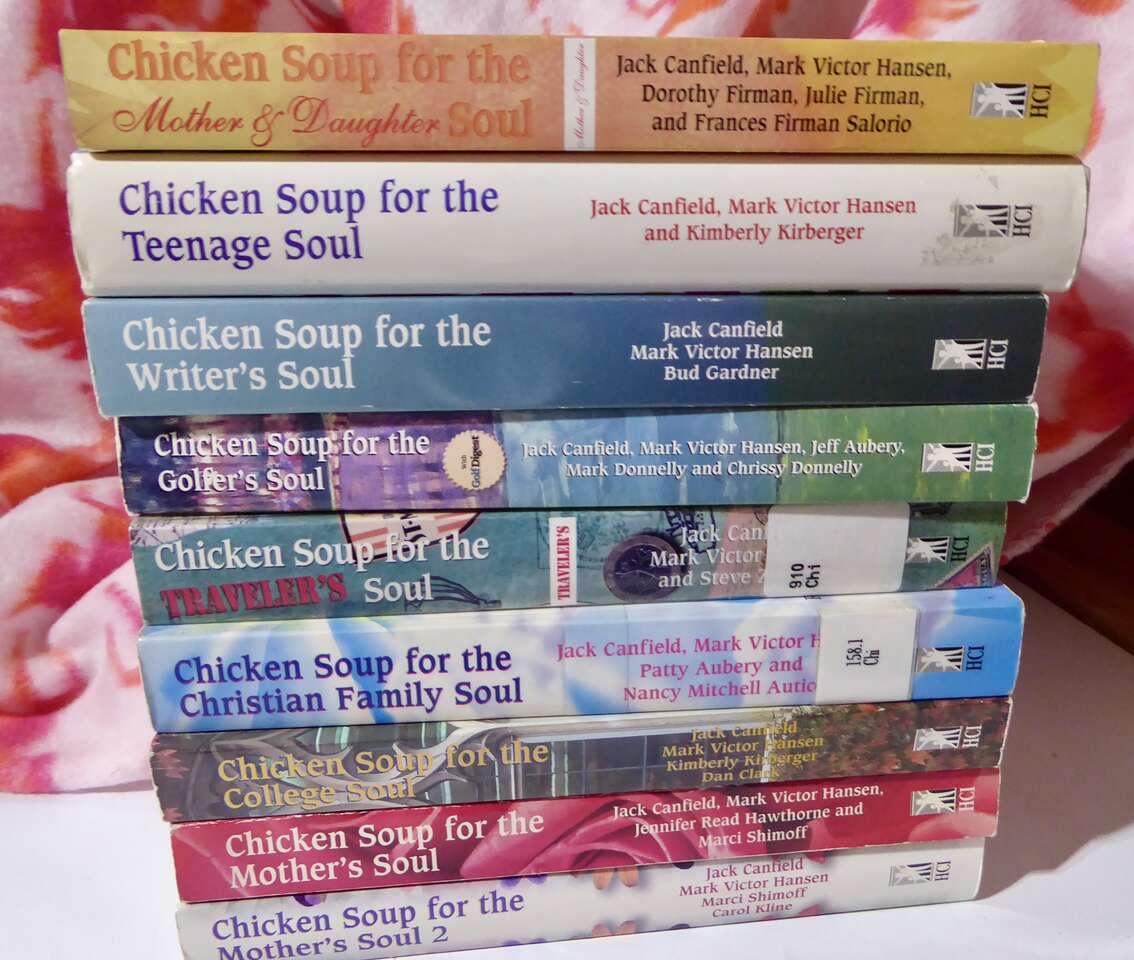 Several Really Good Assorted Chicken Soup For The Soul Paperback Books
