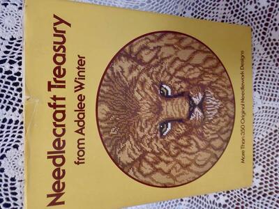 Needlecraft Treasury More than 350 Original Needlework Designs- 192 Hardback Book With A Dustjacket By Oxmoor House