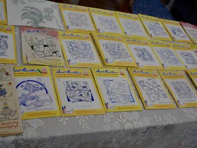 Over 30 Vintage Fabric Transfer Pattern Sets With Aunt Martha, Simplicity, Vogart And More