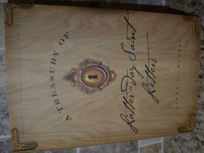 A Treasury Of Latter - Day Saint Letters By Larry E. Morris -2001 Hardback Book With Dust Jacket In Wonderful Like New Condition