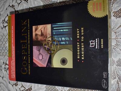 GospeLink (Deseret Book's Master Reference Library) CD-ROM –1998 Version For Use on Windows Microsoft Computers