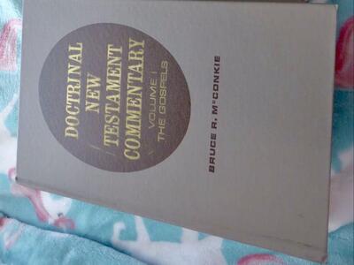 Doctrinal New Testament Commentary Volume 1 By Bruce R. McConkie- 1976 Hardback Book