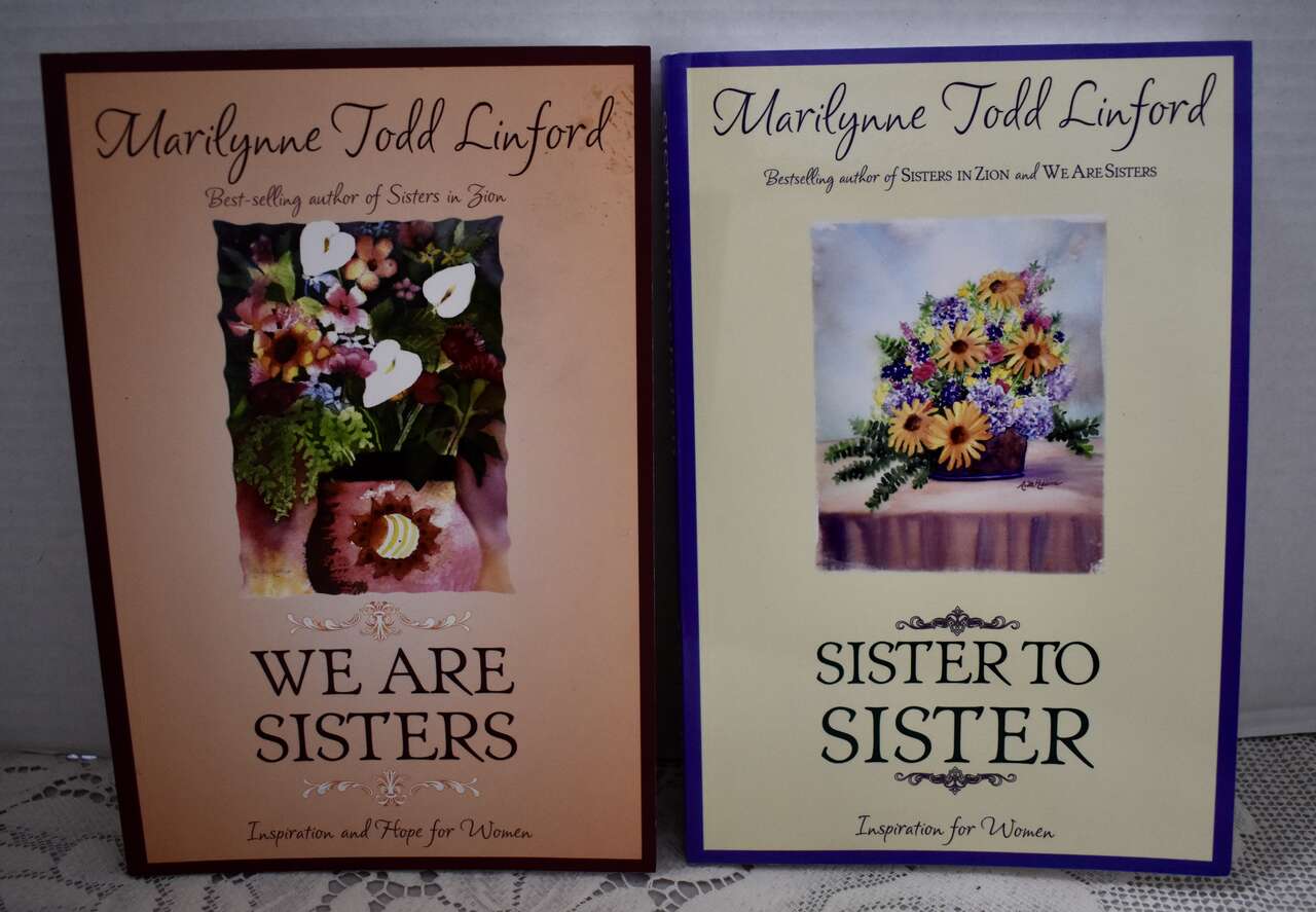 SET Of TWO Really Great Paperback Books- WE ARE SISTERS AND SISTER TO SISTER - BOTH GREAT INSPIRATION AND HOPE FOR WOMEN