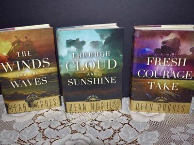 COME TO ZION - THREE VOLUME SERIES BY DEAN HUGHES HARDBACKS IN WONDERFUL CONDITION