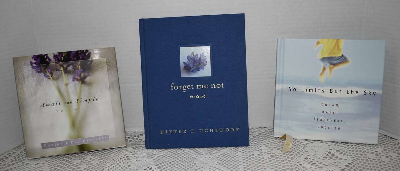 Three Really Great Little Books With Great Meaning To Life to Read And To Ponder