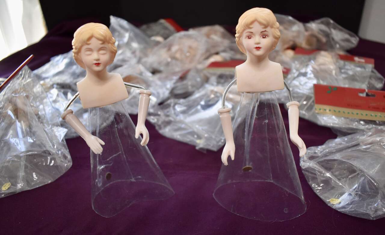 Several Unique Small Porcelain Doll Forms To Make Angel Dolls / Tree Top Angels / Christmas Ornaments Or Whatever You Desire