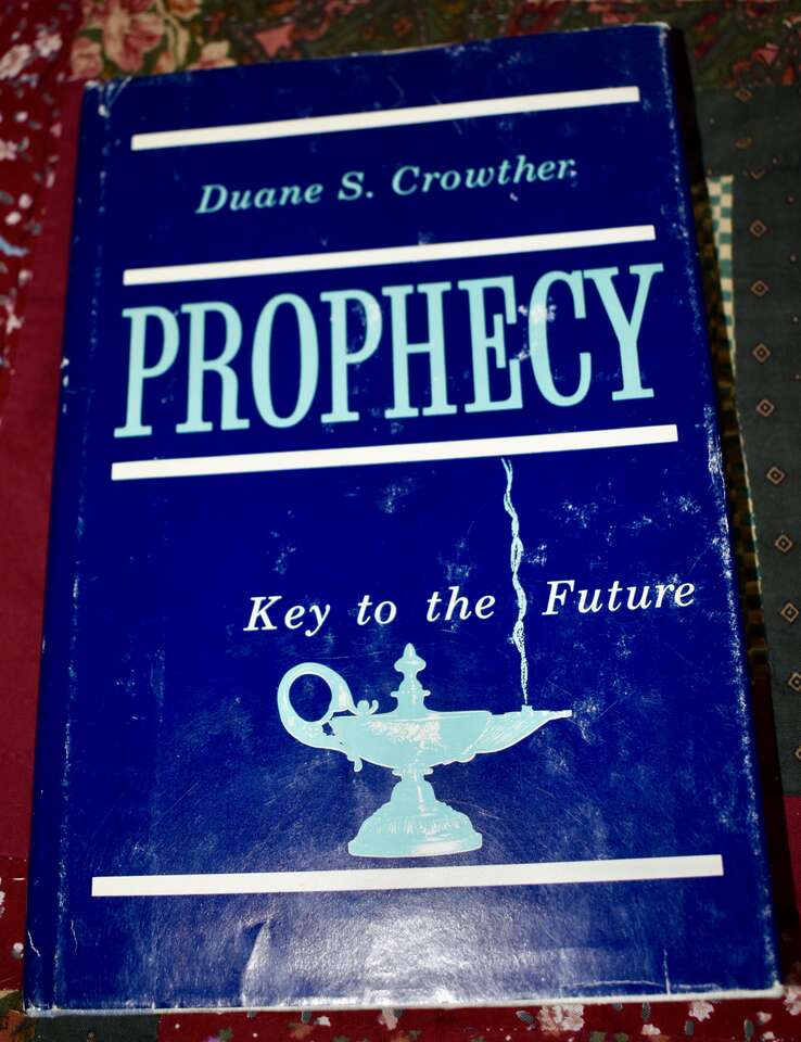 Prophecy Key To The Future By Duane S. Crowther- 1962 - 21st Printing Hardback With A Dust Jacket- A Really Great Vintage Book