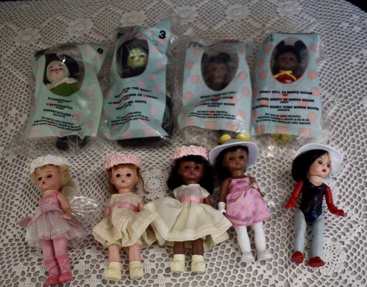 Assorted 5 Inches Tall McDonalds Madame Alexander Dolls In Original Pkg Brand New Condition - Never Opened  Plus A Few More