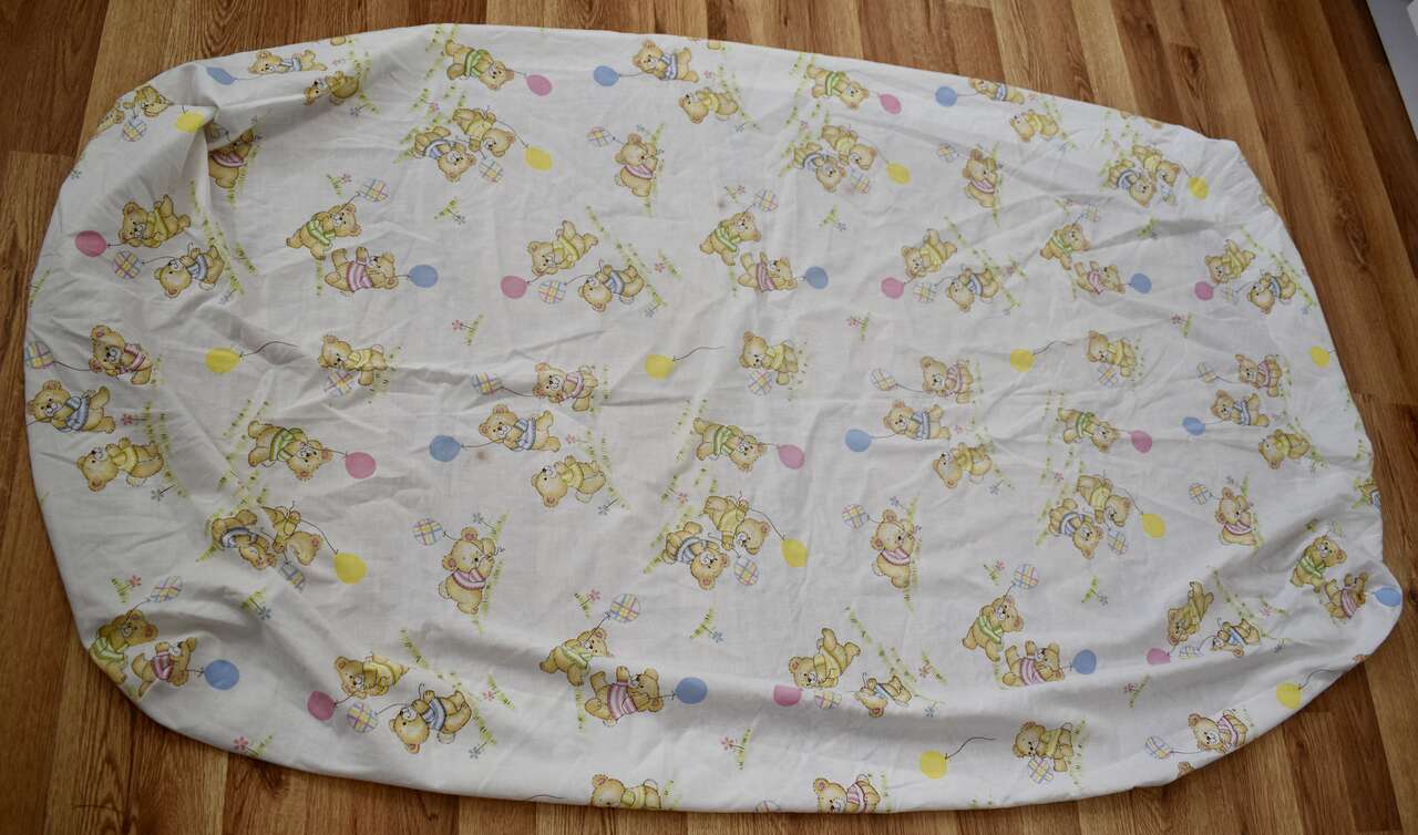 Vintage Baby Crib Size Sheet