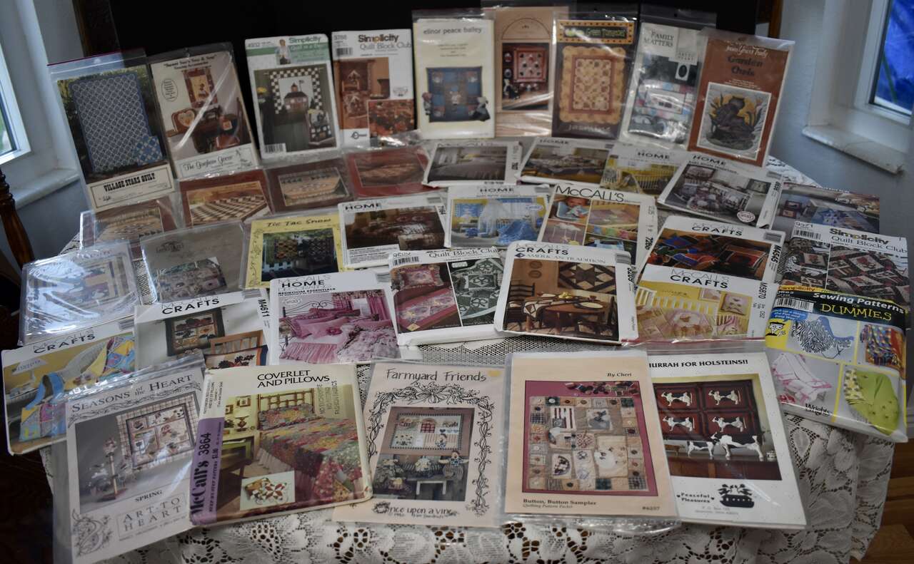 Several Assorted Very Fun Quilt Patterns for Making Beautiful Quilts And More…