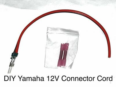 Yamaha Headlight 12V Source Connector (2014+)