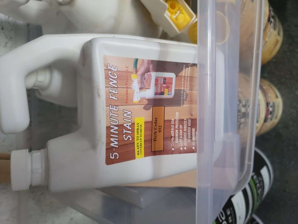 4 x 5-Minute Fence Stain
Dark Cedar (932)