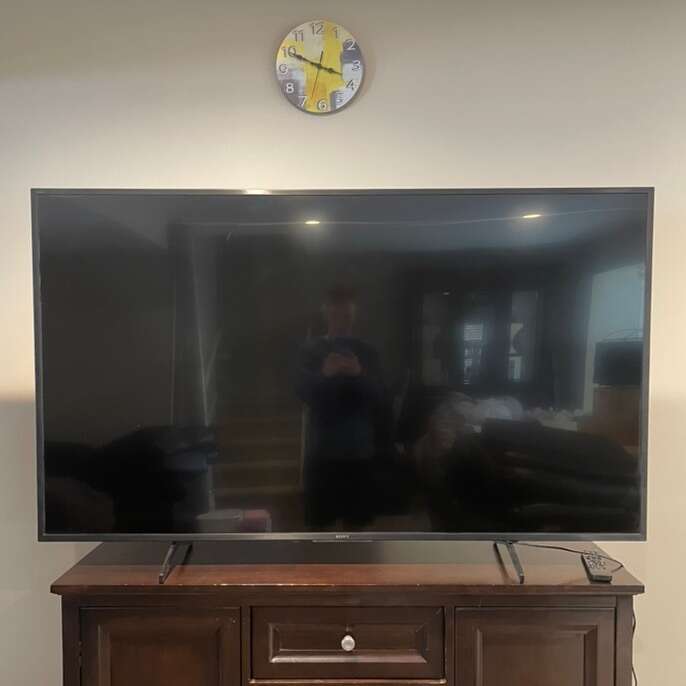 65 Inch 4K Smart TV (screen needs repaired)