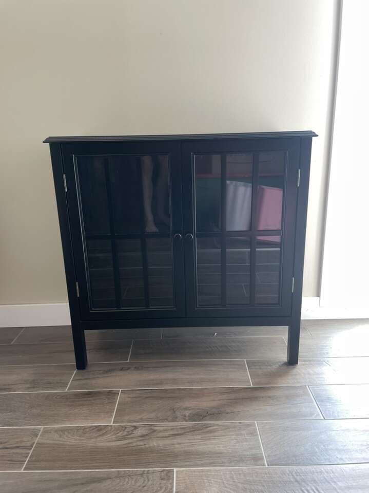 Entryway Table Bookshelf - Like New