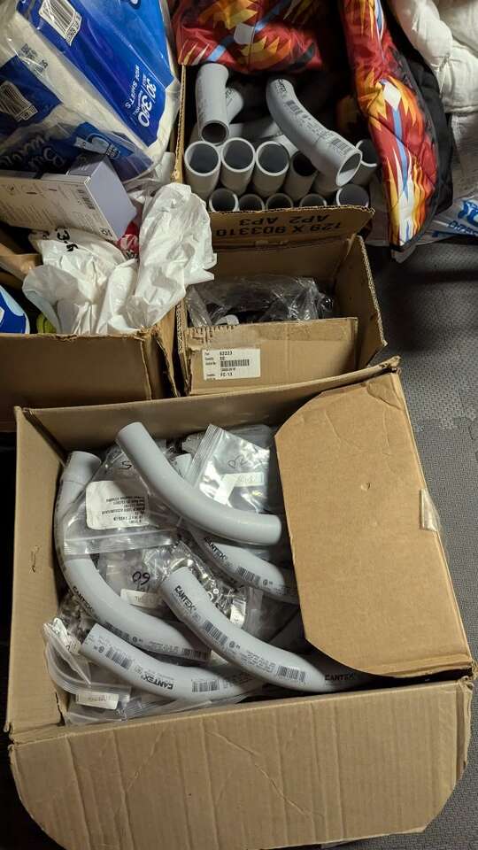 Over $1,000 Fastenal Fasteners, Bolts, PVC, etc.