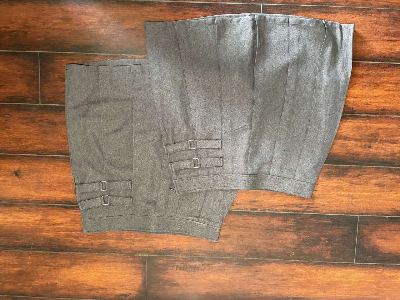 NEW French Toast Two Gray Uniform Scooter Skirt Skort Girls Sz 14