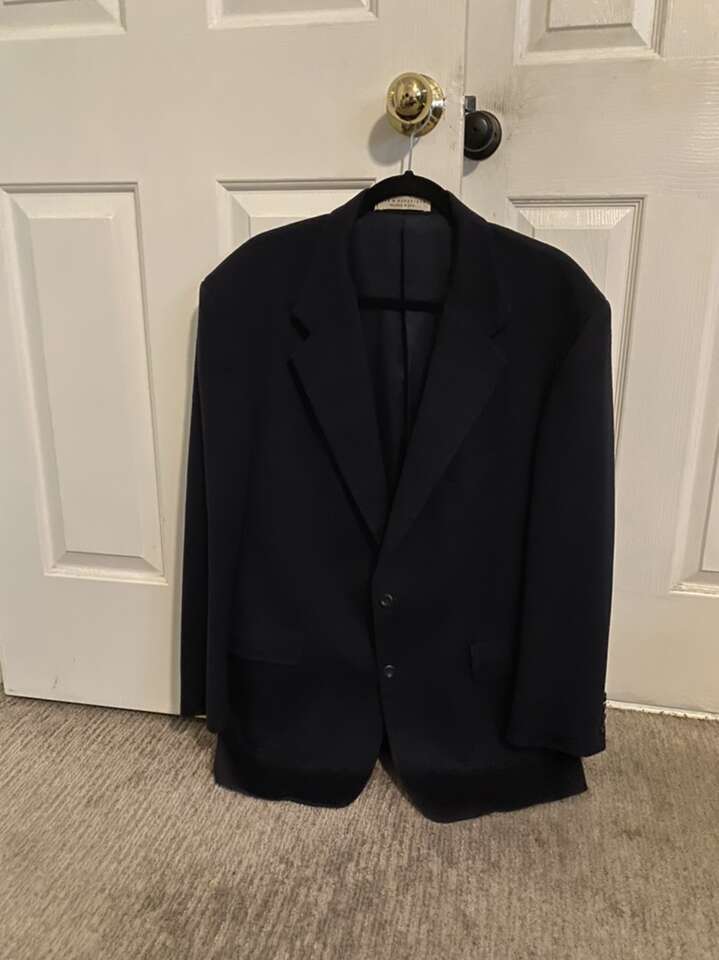 Excellent Condition Navy Blue Cashmere Jacket