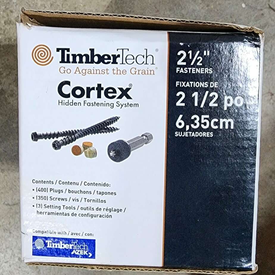 Cortex hidden fastening system