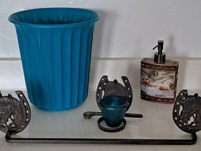 Western Cast-iron Bathroom Set Decor