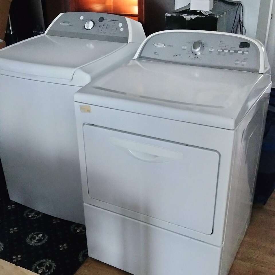 Cabrio washer and electric dryer set Appliances