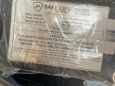 Armor plates, soft body armor, trauma pads